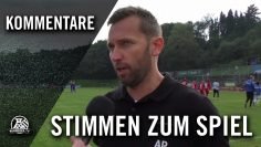 Die Stimmen zum Spiel (SSVG Velbert – KFC Uerdingen 05, Oberliga Niederrhein) | RUHRKICK.TV