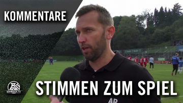 Die Stimmen zum Spiel (SSVG Velbert – KFC Uerdingen 05, Oberliga Niederrhein) | RUHRKICK.TV