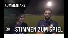 Die Stimmen zum Spiel | SuS Oespel Kley – TuRa Rüdinghausen (Kreisfreundschaftsspiel)