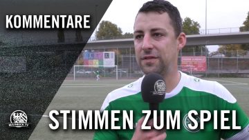 Die Stimmen zum Spiel | SV 07 Heddernheim – TSG Niederrad (17. Spieltag, Kreisoberliga Frankfurt)