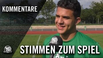 Die Stimmen zum Spiel (SV 07 Raunheim – SV Alemannia Königstädten, Kreisliga A, Kreis Groß-Gerau)