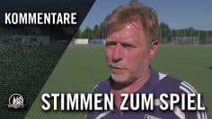 Die Stimmen zum Spiel (SV Bergfried Leverkusen – CfB Ford Niehl, U19 A-Junioren, Sonderliga)