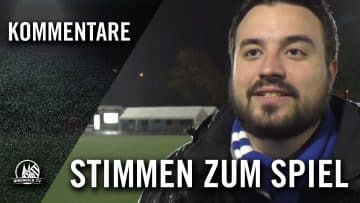Die Stimmen zum Spiel (SV Bergfried Leverkusen – RSV Urbach) | RHEINKICK.TV