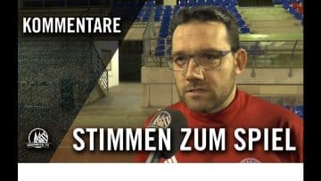 Die Stimmen zum Spiel | SV Bergisch Gladbach 09 – Viktoria Köln (1. Runde, Mittelrheinpokal)