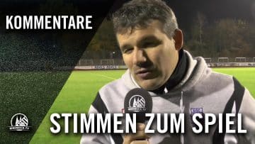Die Stimmen zum Spiel (SV Bergisch Gladbach 09 – Bonner SC, Mittelrheinliga) | RHEINKICK.TV