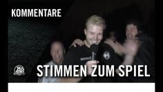 Die Stimmen zum Spiel | SV Bochum-Vöde – DJK Adler Riemke (2. Runde, Kreispokal Bochum)