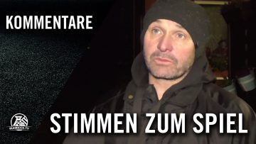 Die Stimmen zum Spiel (SV Bochum-Vöde – Portugal SV Witten, U19, Kreisliga C, Kreis Bochum)