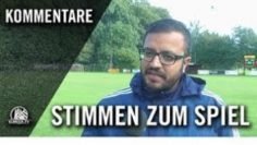 Die Stimmen zum Spiel | SV Börnsen – ASV Hamburg (8. Spieltag, Bezirksliga Ost)