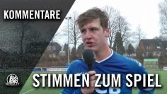 Die Stimmen zum Spiel ( SV Curslack-Neuengamme – FC St. Pauli II) | ELBKICK.TV