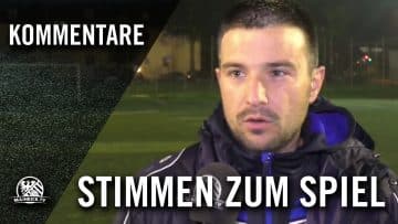 Die Stimmen zum Spiel (SV Darmstadt 98 – Eintracht Frankfurt, U17 B-Junioren, Hessenliga)
