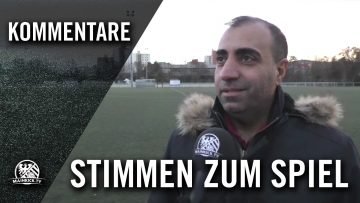 Die Stimmen zum Spiel (SV Dersim Rüsselsheim – SV Weiterstadt, Kreisoberliga Groß-Gerau)