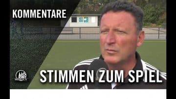 Die Stimmen zum Spiel | SV Deutz 05 – FC Hürth (3. Spieltag, Mittelrheinliga)