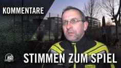 Die Stimmen zum Spiel (SV Deutz 05 – SC West Köln, U17 B-Junioren, Bezirksliga, Staffel 2)