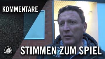 Die Stimmen zum Spiel (SV Deutz 05 – FC Bensberg, Testspiel) | RHEINKICK.TV