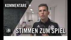 Die Stimmen zum Spiel | SV Empor Berlin – SD Croatia (4. Spieltag, Berlin-Liga)