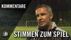 Die Stimmen zum Spiel (SV Empor Berlin – Sp. Vg. Blau Weiß 90, Berlin-Liga) | SPREEKICK.TV