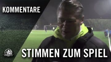 Die Stimmen zum Spiel (SV Empor Berlin – Lichtenrader BC 25, U15 C-Junioren, 3. Runde, Pokal)
