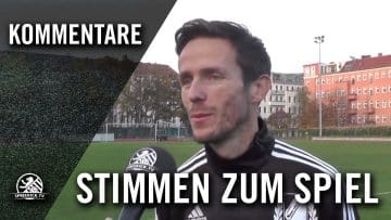 Die Stimmen zum Spiel (SV Empor Berlin – TSV Rudow, Berlin-Liga) | SPREEKICK.TV
