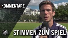 Die Stimmen zum Spiel (SV Empor Berlin – SV Lichtenberg 47, Testspiel) | SPREEKICK.TV