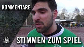 Die Stimmen zum Spiel (SV Erfa 09 Gymnich – SC Elsdorf, Kreisliga B, Staffel 2, Kreis Rhein-Erft)