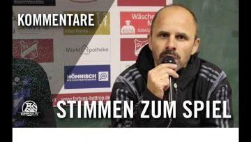 Die Stimmen zum Spiel | SV Fortuna Bottrop – VfB Bottrop (2. Runde, Kreispokal Oberhausen-Bottrop)