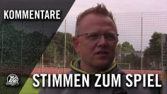 Die Stimmen zum Spiel (SV Gelb Weiß Hamborn – SV Concordia Oberhausen, Testspiel) | RUHRKICK.TV