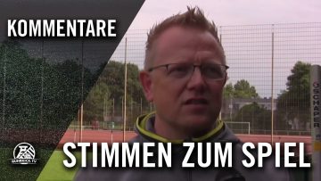 Die Stimmen zum Spiel (SV Gelb Weiß Hamborn – SV Concordia Oberhausen, Testspiel) | RUHRKICK.TV