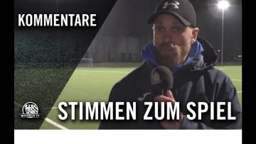 Die Stimmen zum Spiel | SV Griesheim Tarik – 1. FCA 04 Darmstadt (Testspiel)