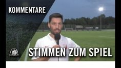 Die Stimmen zum Spiel | SV Heimstetten – FC Ismaning (Testspiel)