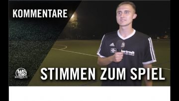 Die Stimmen zum Spiel | SV Italia Wiesbaden – TuS Medenbach (3. Spieltag, Kreisliga A)
