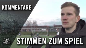 Die Stimmen zum Spiel (SV Karow 96 – SG Blankenburg, Bezirksliga, Staffel 2) | SPREEKICK.TV