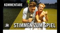 Die Stimmen zum Spiel | SV Krupunder/Lohkamp – VfL 93 Hamburg II (20. Spieltag, Kreisliga 2)