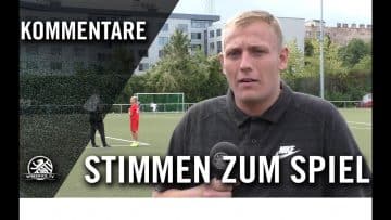 Die Stimmen zum Spiel | SV Lichtenberg 47 U17 – Berliner SC U16 (1. Spieltag, Landesliga, Staffel 1)