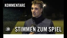 Die Stimmen zum Spiel | SV Lichtenberg 47 U19 – Nordberliner SC U19 (14. Spieltag)
