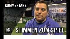 Die Stimmen zum Spiel | SV Lichtenberg 47 – SFC Stern 1900 (Finale, Regio-Cup 2018)