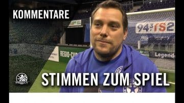 Die Stimmen zum Spiel | SV Lichtenberg 47 – SFC Stern 1900 (Finale, Regio-Cup 2018)