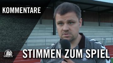 Die Stimmen zum Spiel | SV Lurup – SC Egenbüttel II (Testspiel) | Präsentiert vom ARRIBA Erlebnisbad