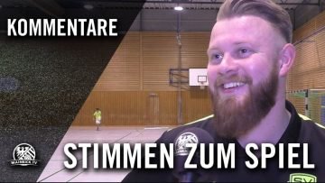 Die Stimmen zum Spiel (SV Pars Neu-Isenburg – Hamburg Panthers, Viertelfinale, Futsal-Meisterschaft)
