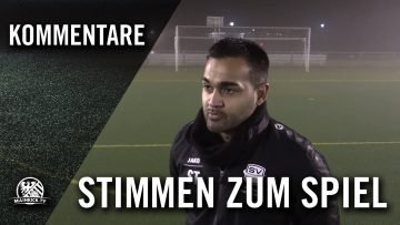Die Stimmen zum Spiel (SV Pars Neu-Isenburg – JSK Rodgau, Viertelfinale, Kreispokal Offenbach)
