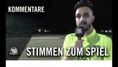 Die Stimmen zum Spiel | SV Pars Neu-Isenburg – SG Rosenhöhe Offenbach (Viertelfinale, Kreispokal)