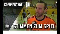 Die Stimmen zum Spiel | SV Pars Neu-Isenburg – TSG 1846 Bretzenheim