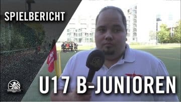 Die Stimmen zum Spiel | SV Rot-Weiß Viktoria Mitte U17 – BFC Preussen U16