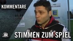 Die Stimmen zum Spiel (SV Rugenbergen – Altona 93, Oberliga Hamburg) | ELBKICK.TV