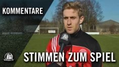 Die Stimmen zum Spiel (SV Rugenbergen – VfL Pinneberg, Oberliga Hamburg) | ELBKICK.TV