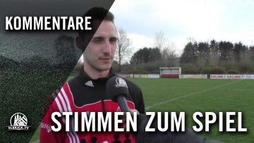 Die Stimmen zum Spiel (SV Rugenbergen – SV Lurup, Oberliga Hamburg) | ELBKICK.TV