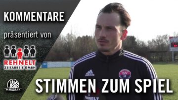 Die Stimmen zum Spiel (SV Rugenbergen – VfL Pinneberg, Oberliga Hamburg) | ELBKICK.TV
