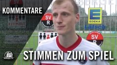 Die Stimmen zum Spiel (SV Rugenbergen – SC Condor, Oberliga Hamburg) | ELBKICK.TV