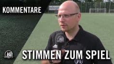 Die Stimmen zum Spiel (SV Schlebusch – SSV Merten, Landesliga, Staffel 1) | RHEINKICK.TV
