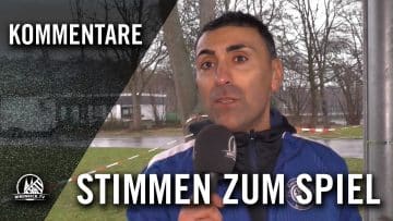 Die Stimmen zum Spiel (SV Schlebusch 1923 – FC Pesch 1956, Landesliga, Staffel 1) | RHEINKICK.TV
