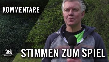 Die Stimmen zum Spiel (SV Sodingen – VfB Günnigfeld, Landesliga, Staffel 3) | RUHRKICK.TV